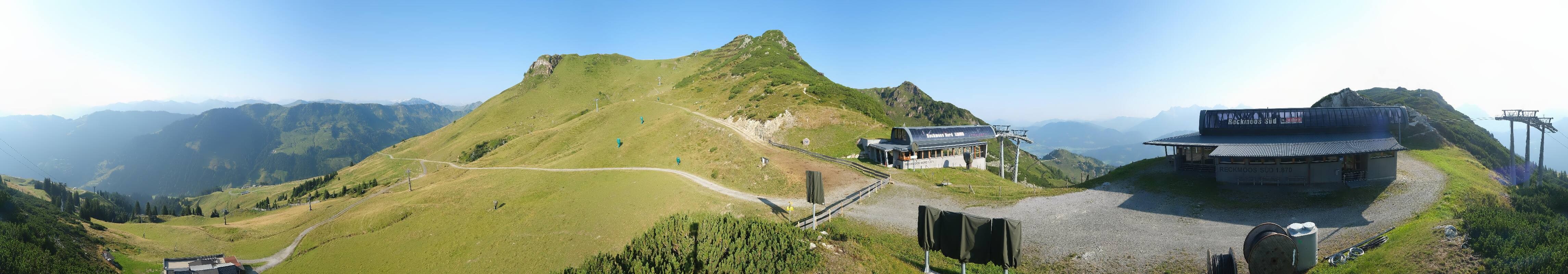 Archiv Foto Webcam Bergstation des Reckmoos-Sessellifts