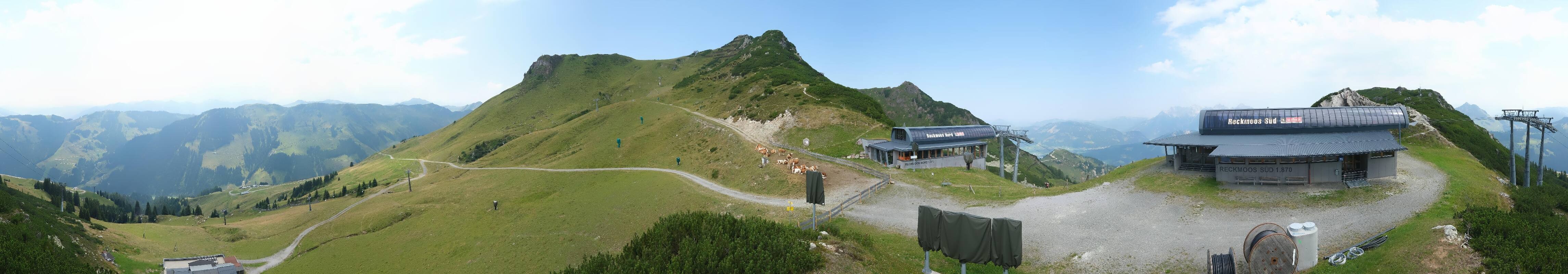 Archiv Foto Webcam Bergstation des Reckmoos-Sessellifts