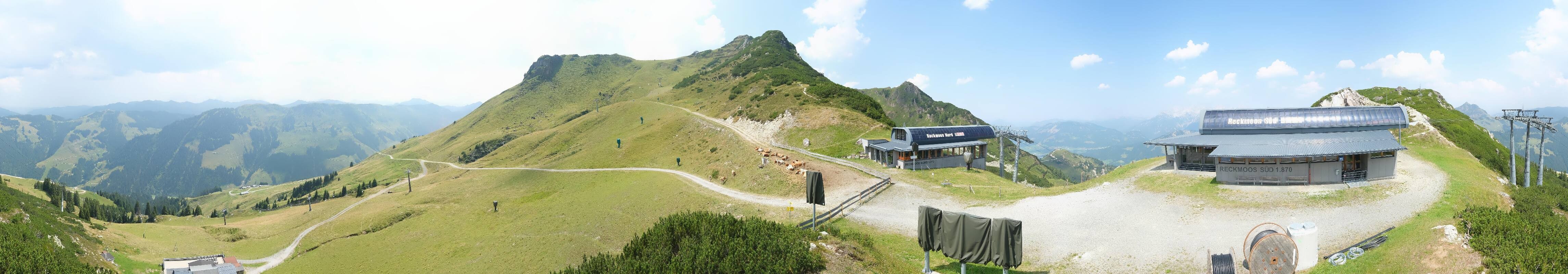 Archiv Foto Webcam Bergstation des Reckmoos-Sessellifts
