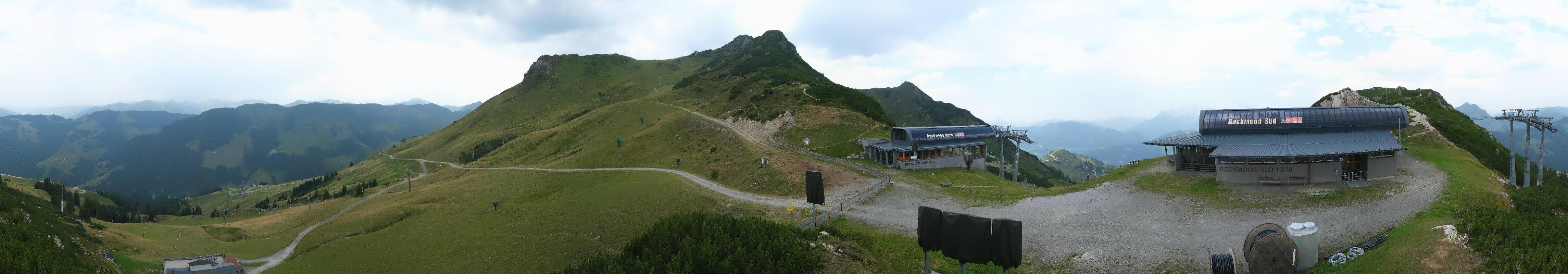 Archiv Foto Webcam Bergstation des Reckmoos-Sessellifts
