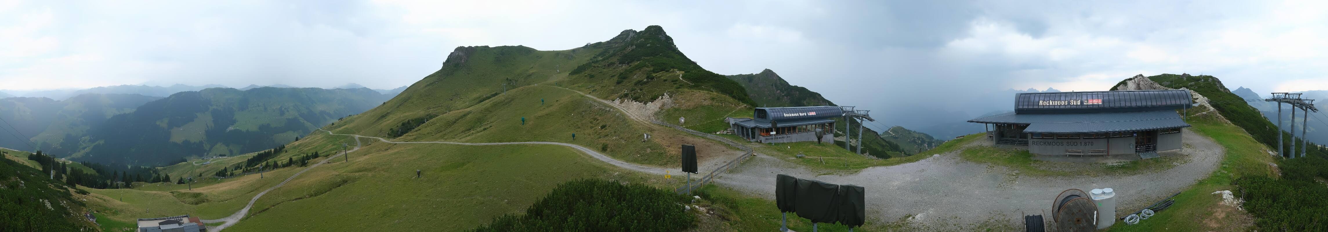 Archiv Foto Webcam Bergstation des Reckmoos-Sessellifts