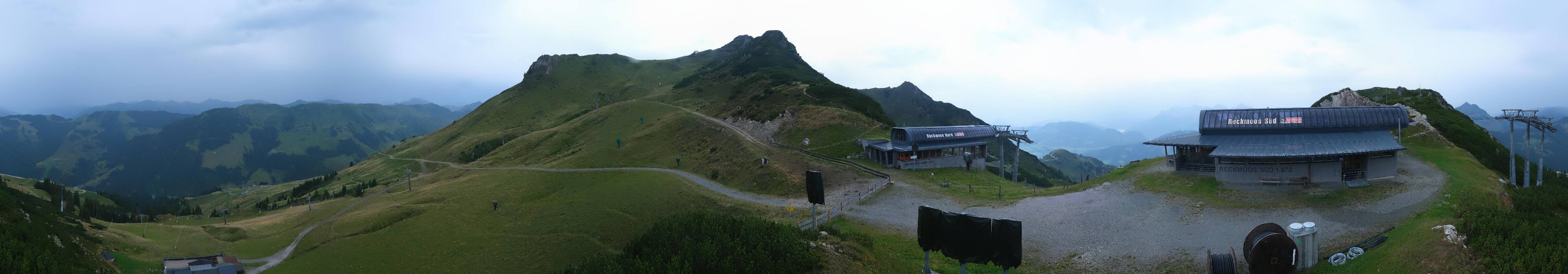 Archiv Foto Webcam Bergstation des Reckmoos-Sessellifts