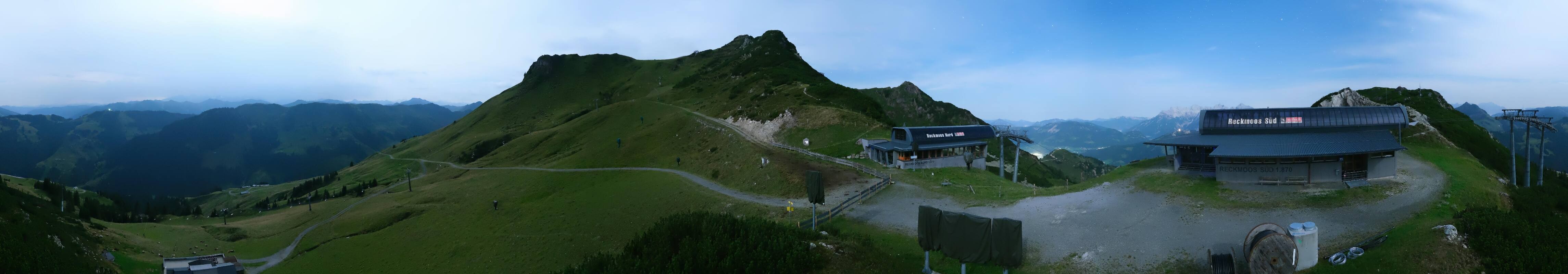 Archiv Foto Webcam Bergstation des Reckmoos-Sessellifts