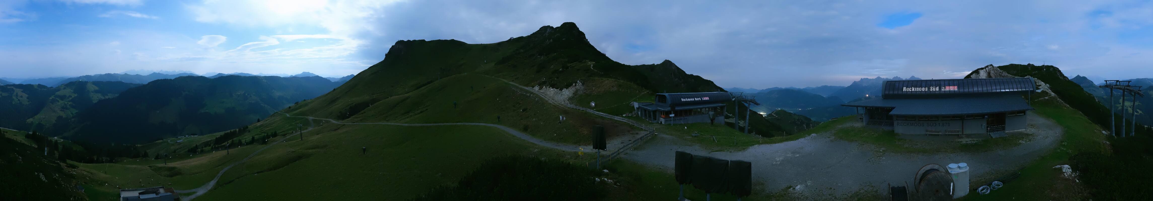 Archiv Foto Webcam Bergstation des Reckmoos-Sessellifts