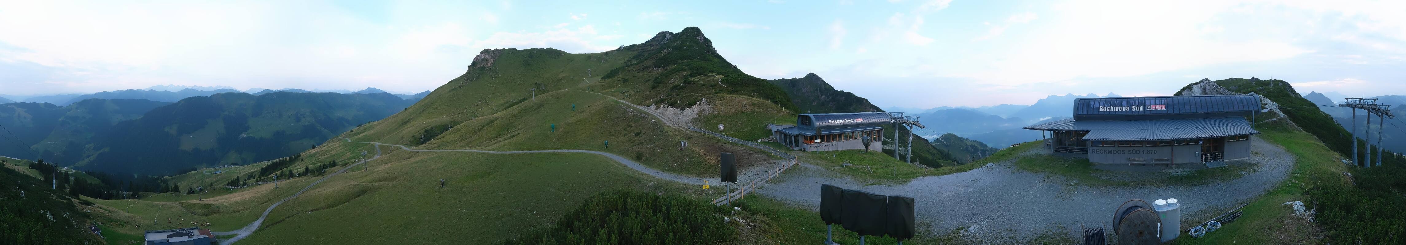 Archiv Foto Webcam Bergstation des Reckmoos-Sessellifts