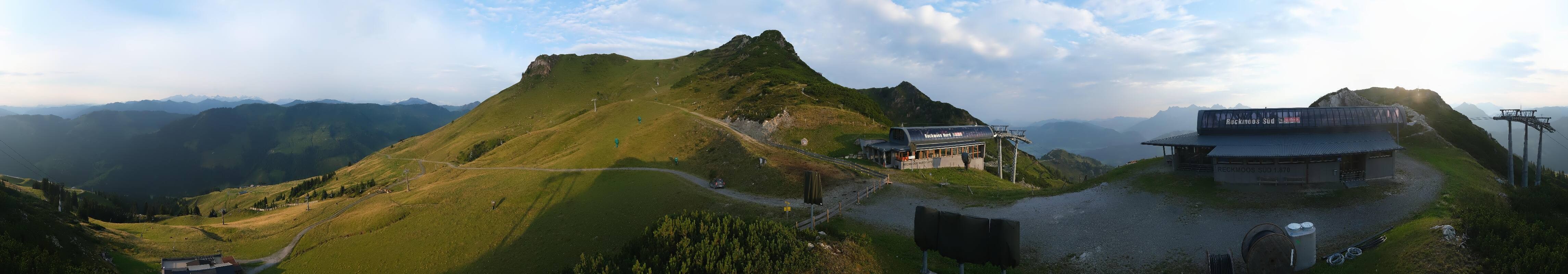 Archiv Foto Webcam Bergstation des Reckmoos-Sessellifts