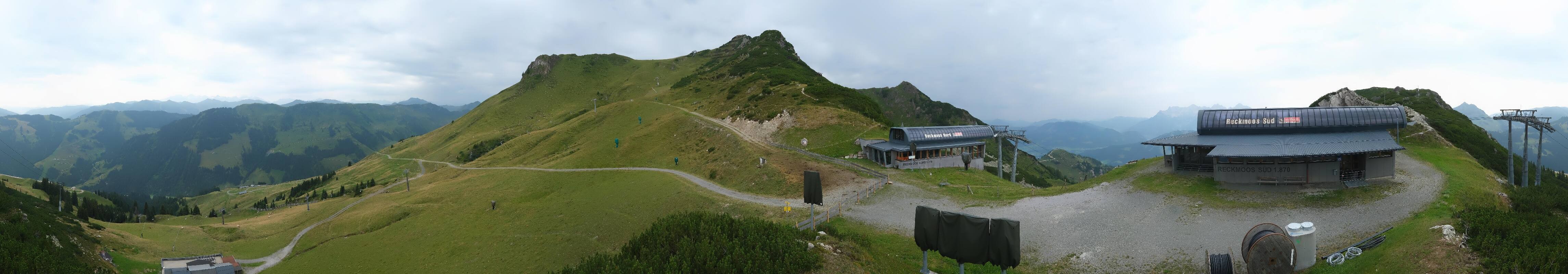 Archiv Foto Webcam Bergstation des Reckmoos-Sessellifts