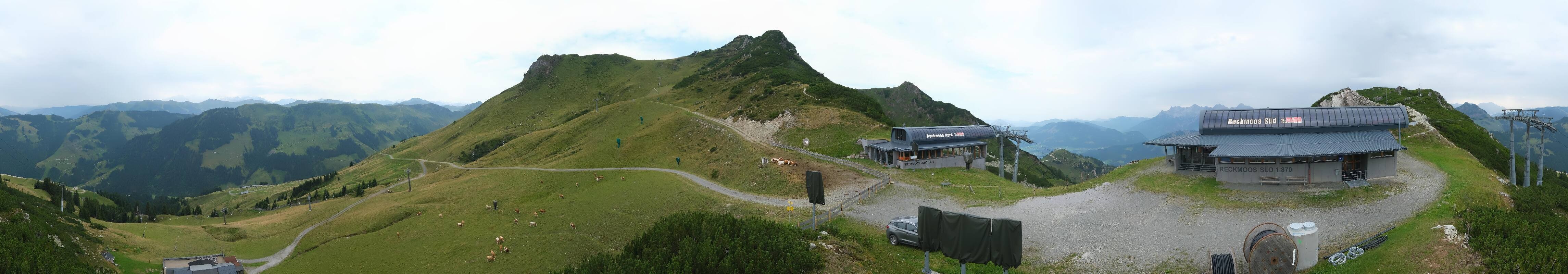 Archiv Foto Webcam Bergstation des Reckmoos-Sessellifts
