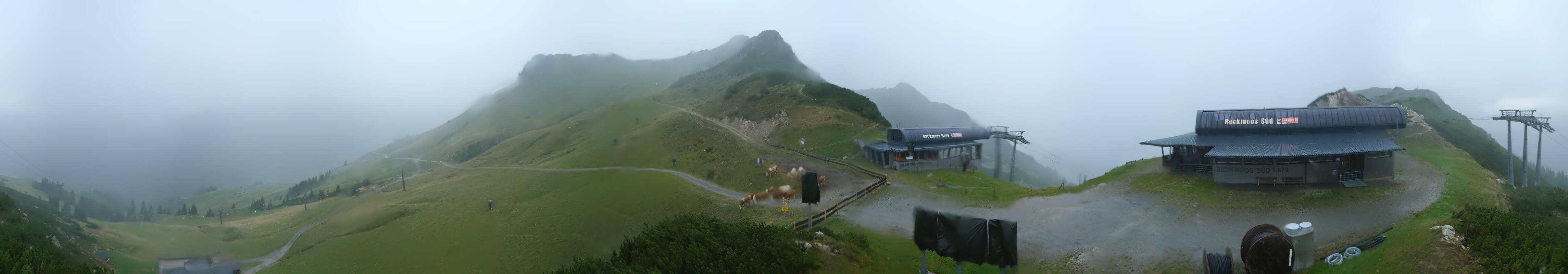 Archiv Foto Webcam Bergstation des Reckmoos-Sessellifts