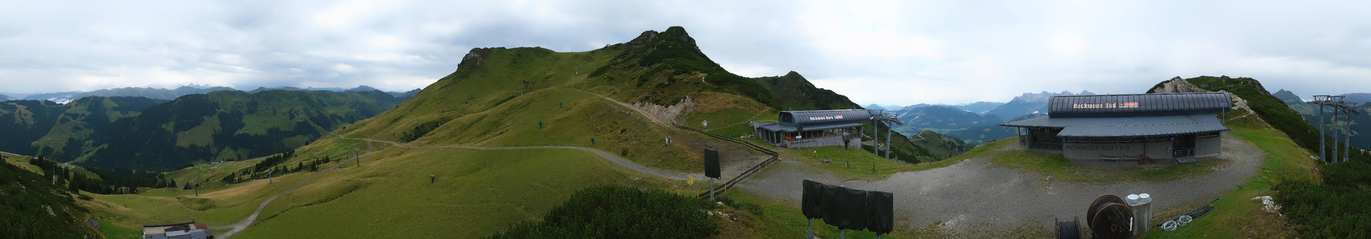 Archiv Foto Webcam Bergstation des Reckmoos-Sessellifts