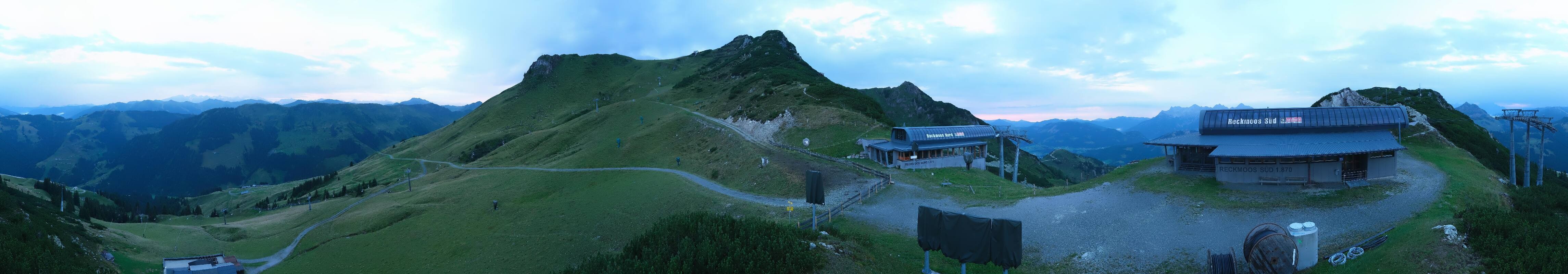 Archiv Foto Webcam Bergstation des Reckmoos-Sessellifts