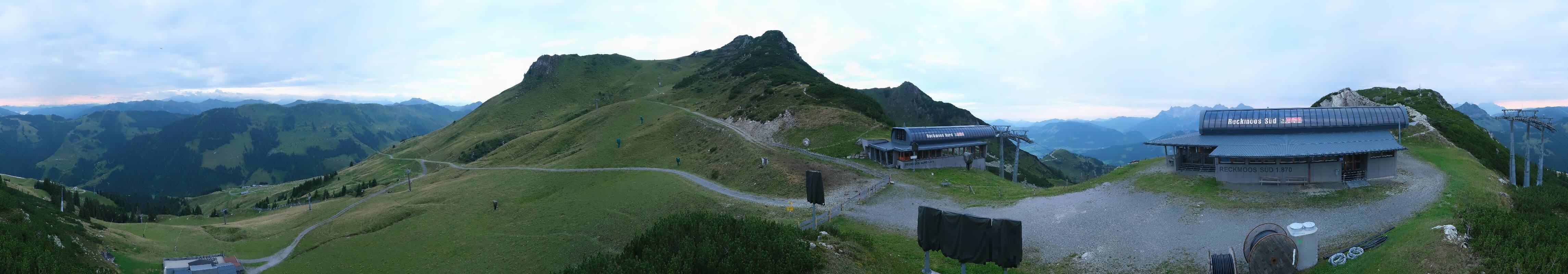Archiv Foto Webcam Bergstation des Reckmoos-Sessellifts