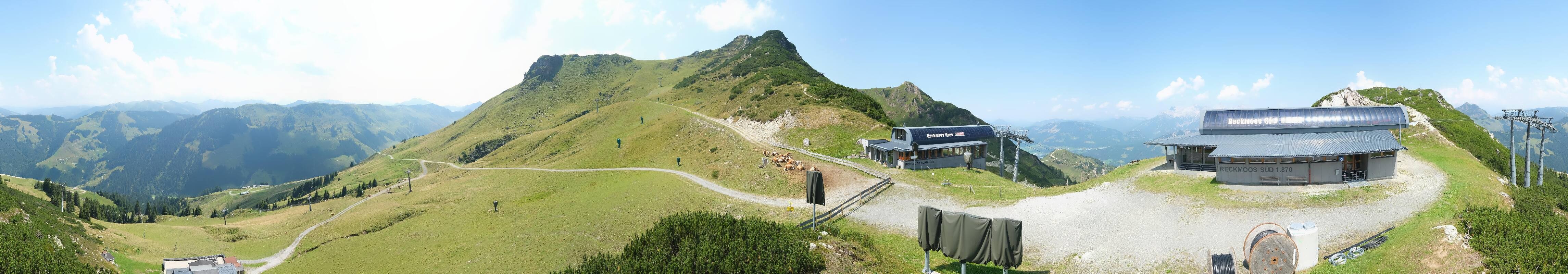 Archiv Foto Webcam Bergstation des Reckmoos-Sessellifts