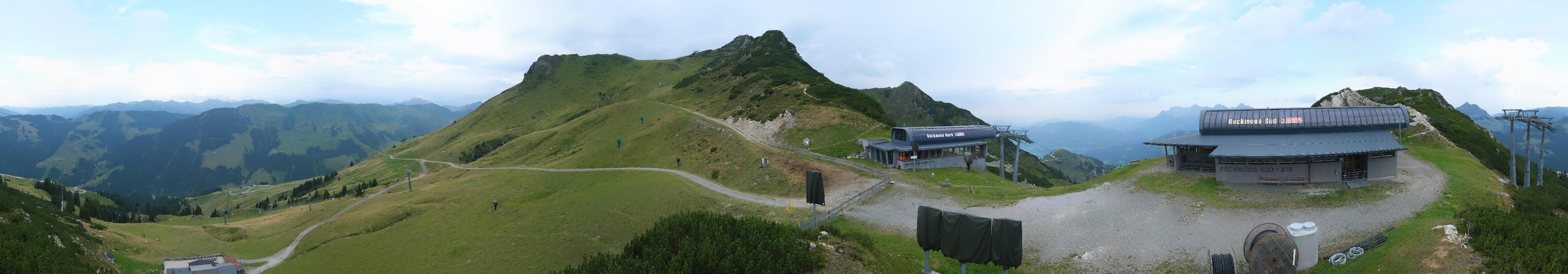 Archiv Foto Webcam Bergstation des Reckmoos-Sessellifts