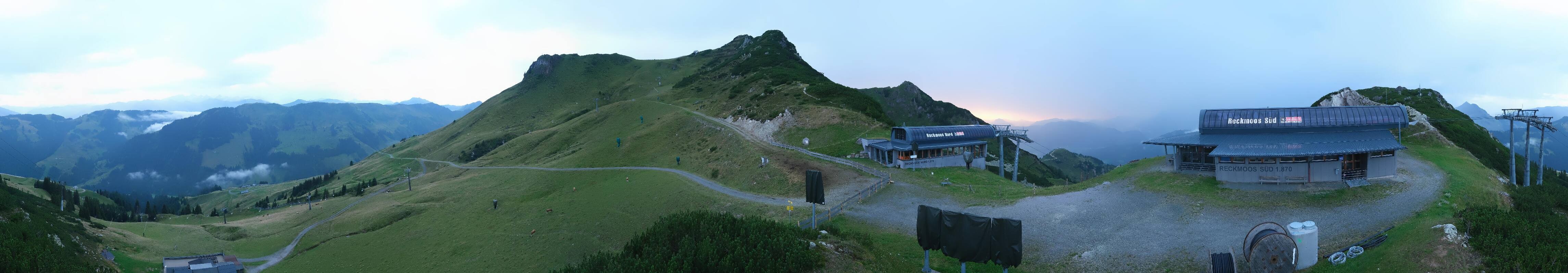 Archiv Foto Webcam Bergstation des Reckmoos-Sessellifts