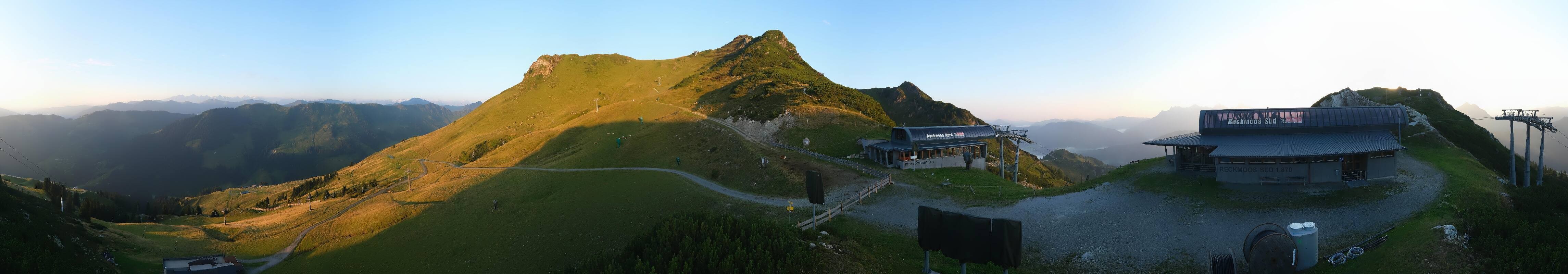 Archiv Foto Webcam Bergstation des Reckmoos-Sessellifts
