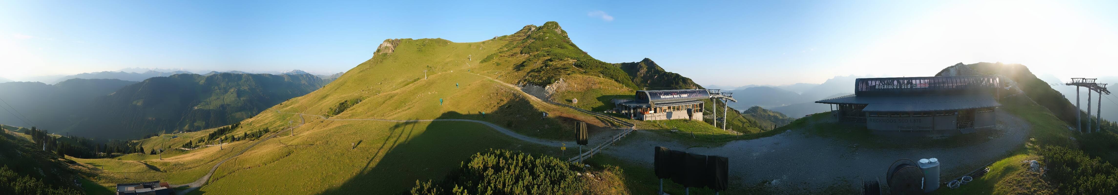 Archiv Foto Webcam Bergstation des Reckmoos-Sessellifts