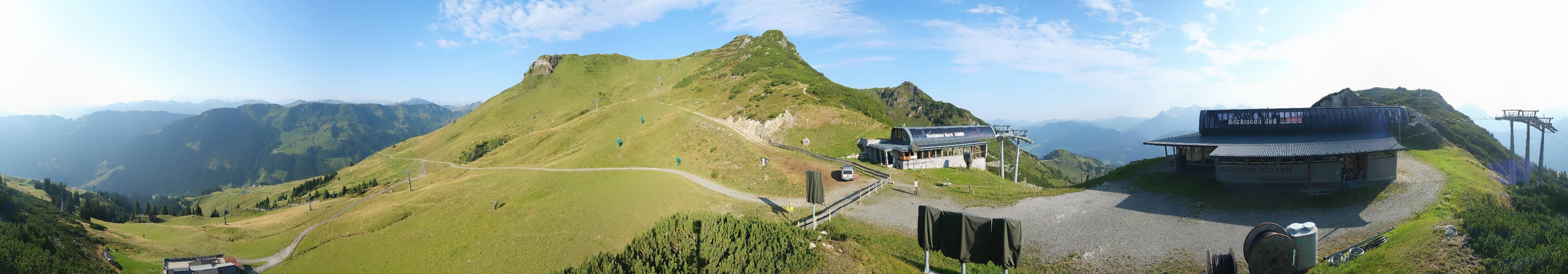Archiv Foto Webcam Bergstation des Reckmoos-Sessellifts