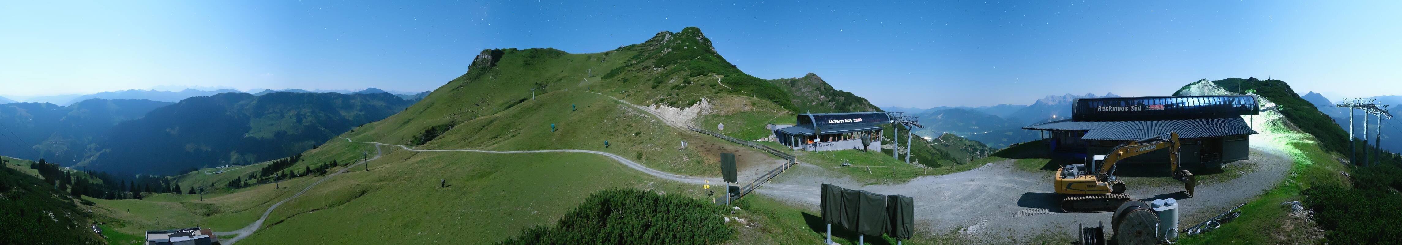 Archiv Foto Webcam Bergstation des Reckmoos-Sessellifts