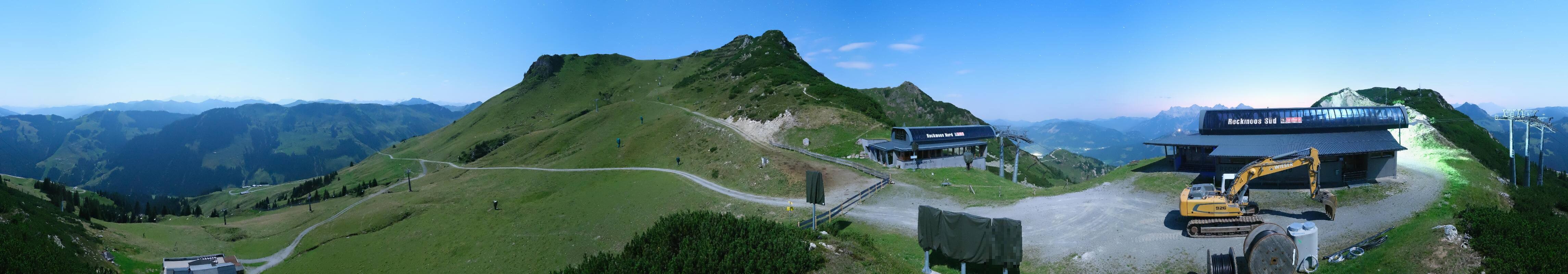Archiv Foto Webcam Bergstation des Reckmoos-Sessellifts