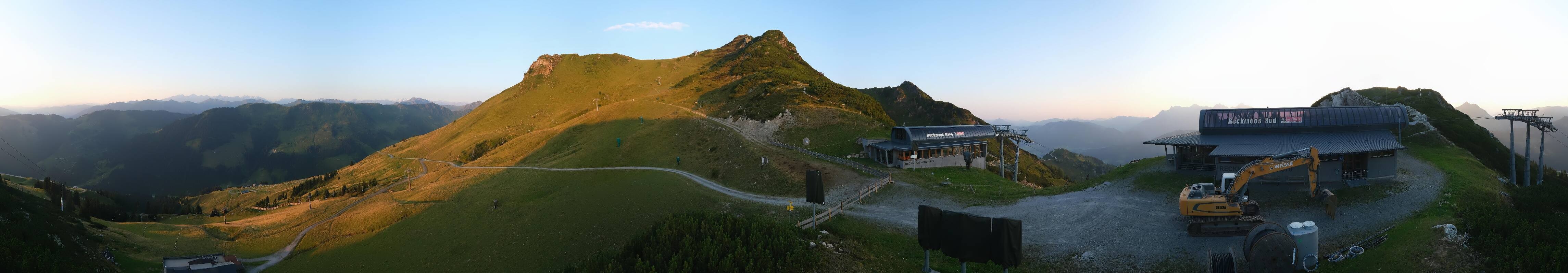 Archiv Foto Webcam Bergstation des Reckmoos-Sessellifts