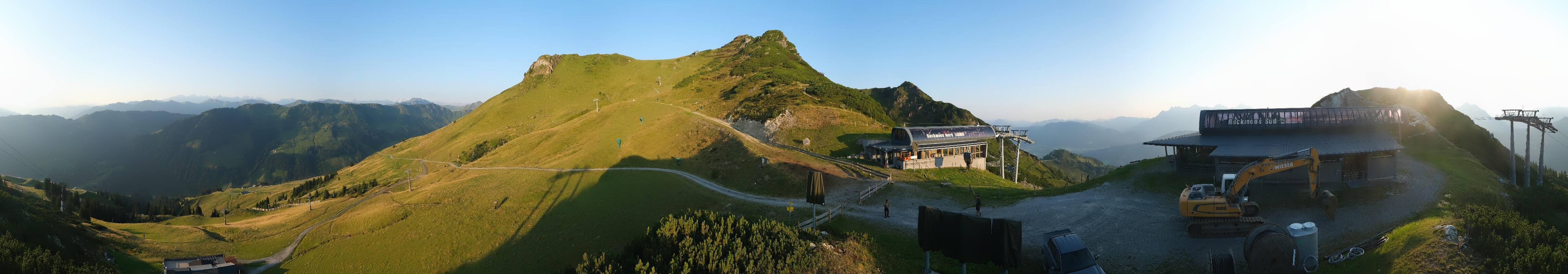Archiv Foto Webcam Bergstation des Reckmoos-Sessellifts