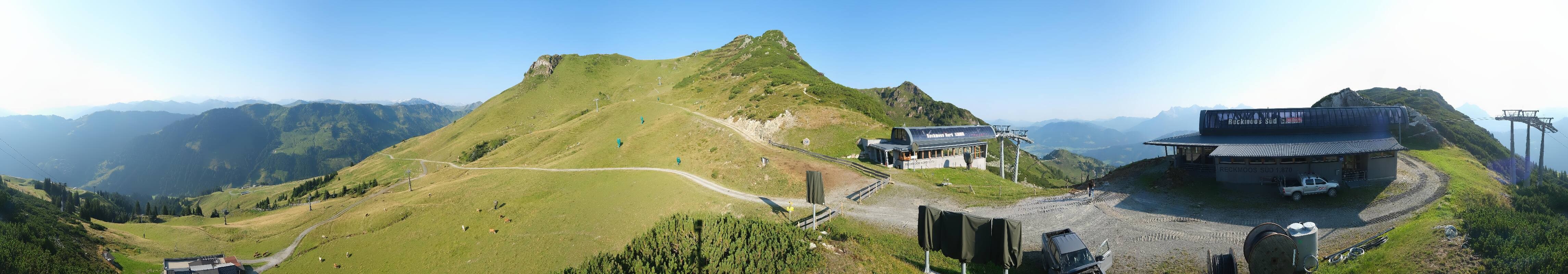 Archiv Foto Webcam Bergstation des Reckmoos-Sessellifts