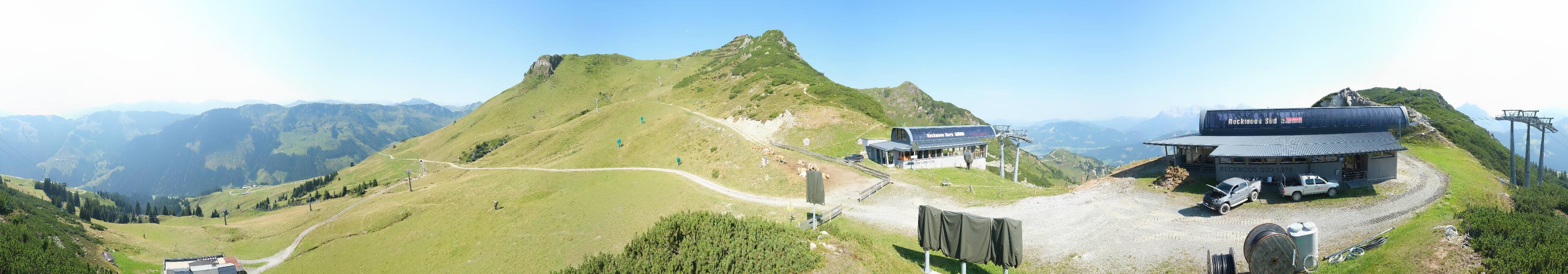 Archiv Foto Webcam Bergstation des Reckmoos-Sessellifts