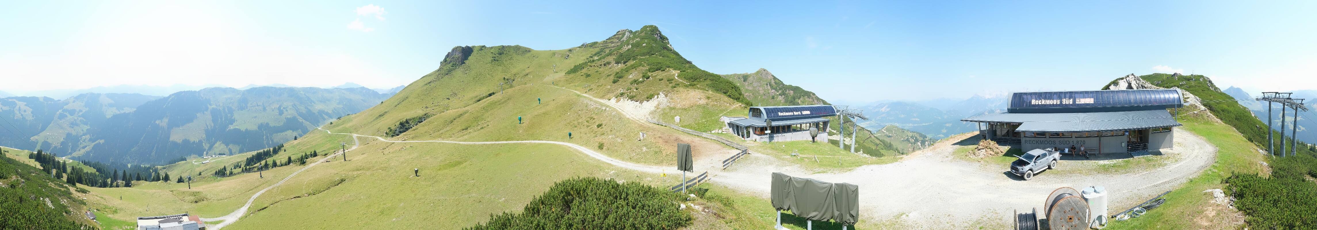 Archiv Foto Webcam Bergstation des Reckmoos-Sessellifts