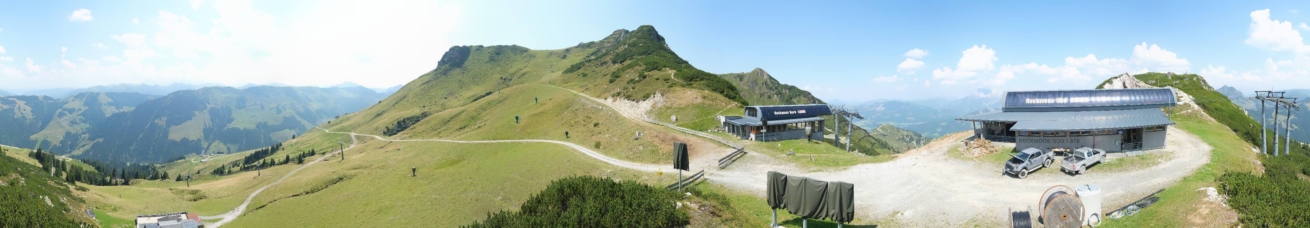 Archiv Foto Webcam Bergstation des Reckmoos-Sessellifts