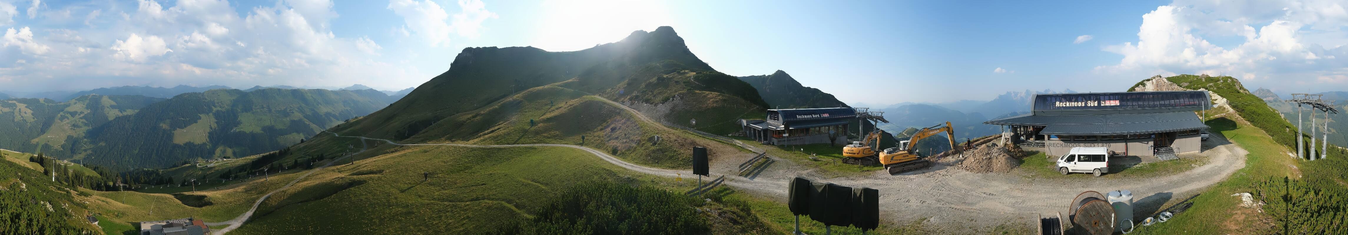 Archiv Foto Webcam Bergstation des Reckmoos-Sessellifts