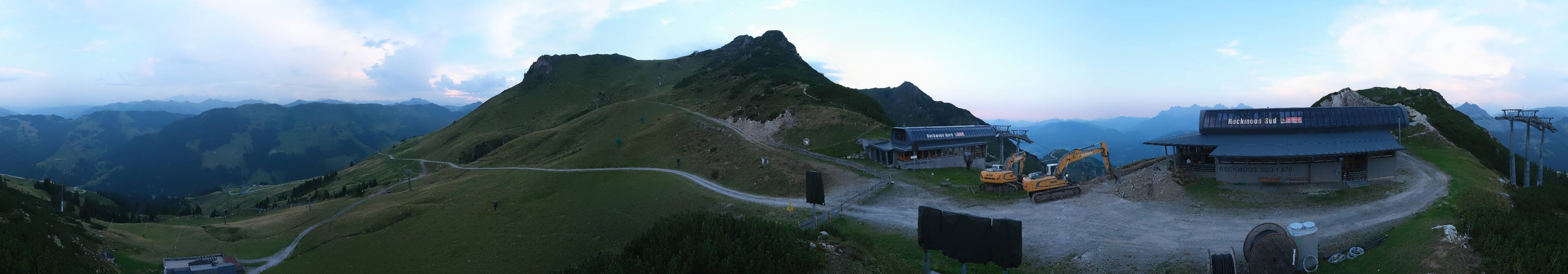 Archiv Foto Webcam Bergstation des Reckmoos-Sessellifts