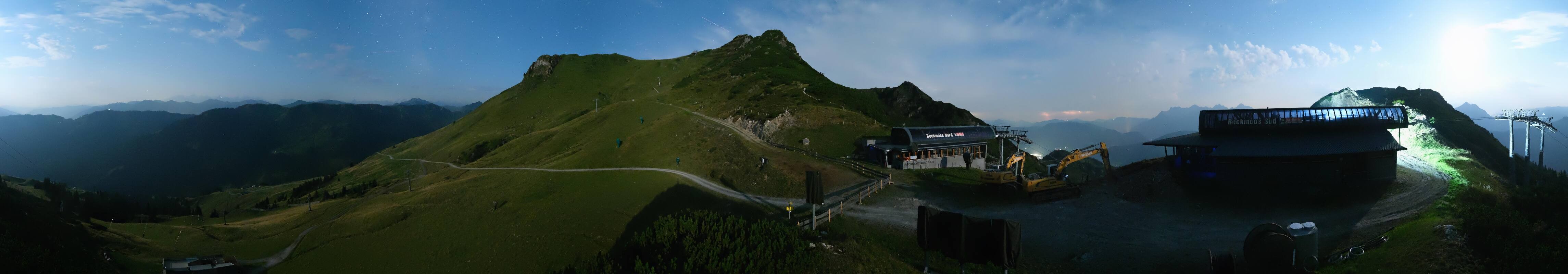 Archiv Foto Webcam Bergstation des Reckmoos-Sessellifts
