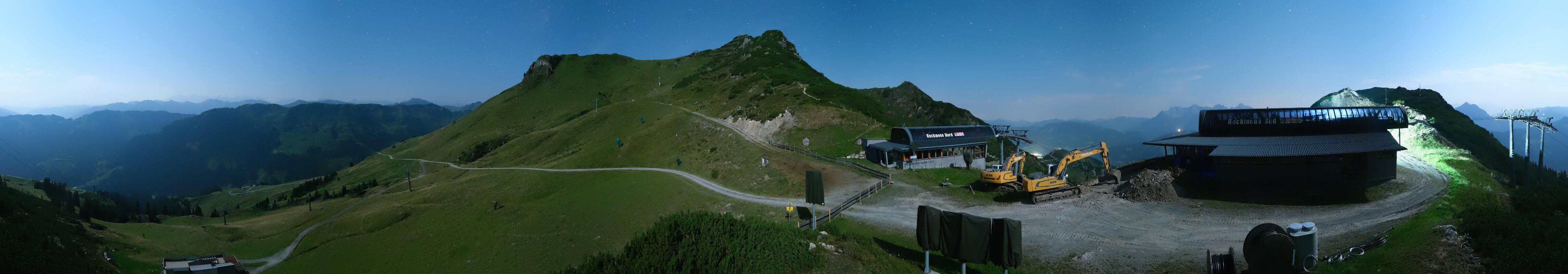 Archiv Foto Webcam Bergstation des Reckmoos-Sessellifts