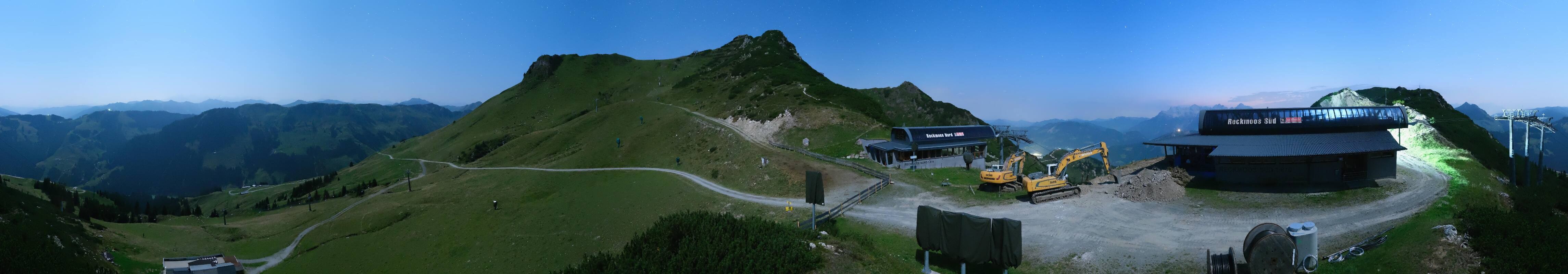 Archiv Foto Webcam Bergstation des Reckmoos-Sessellifts