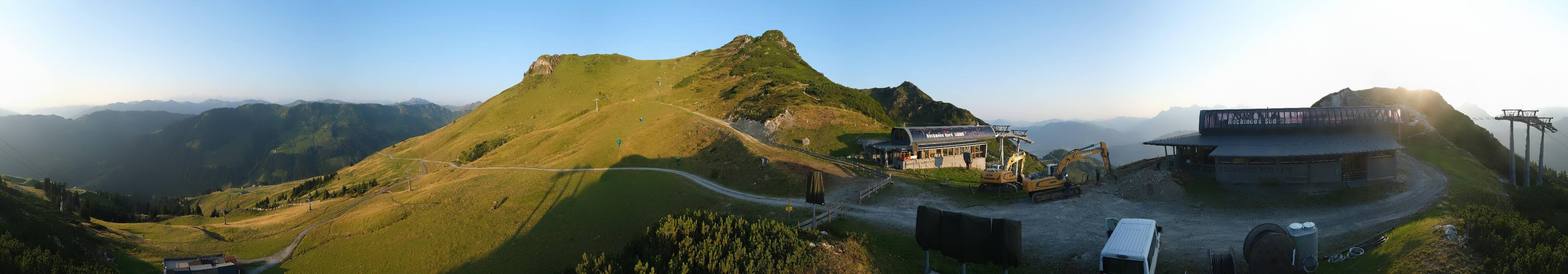 Archiv Foto Webcam Bergstation des Reckmoos-Sessellifts
