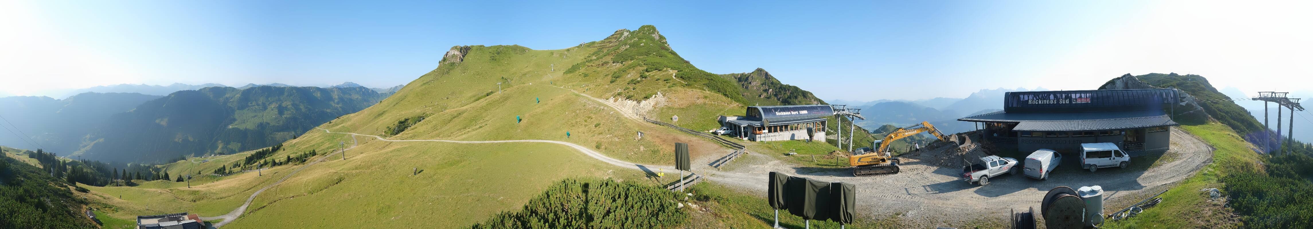Archiv Foto Webcam Bergstation des Reckmoos-Sessellifts
