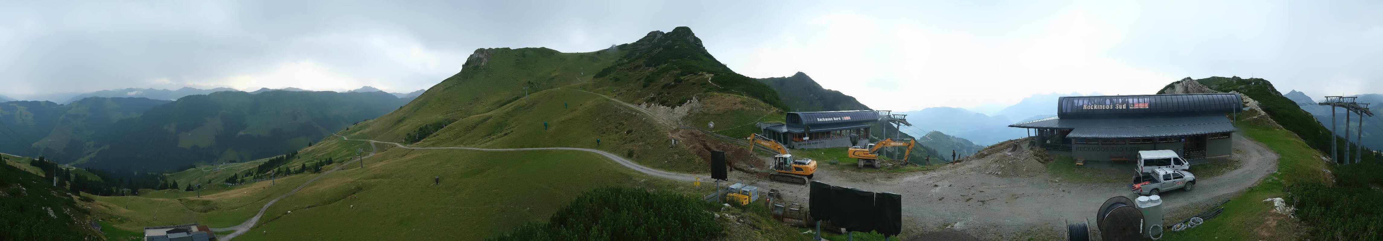 Archiv Foto Webcam Bergstation des Reckmoos-Sessellifts