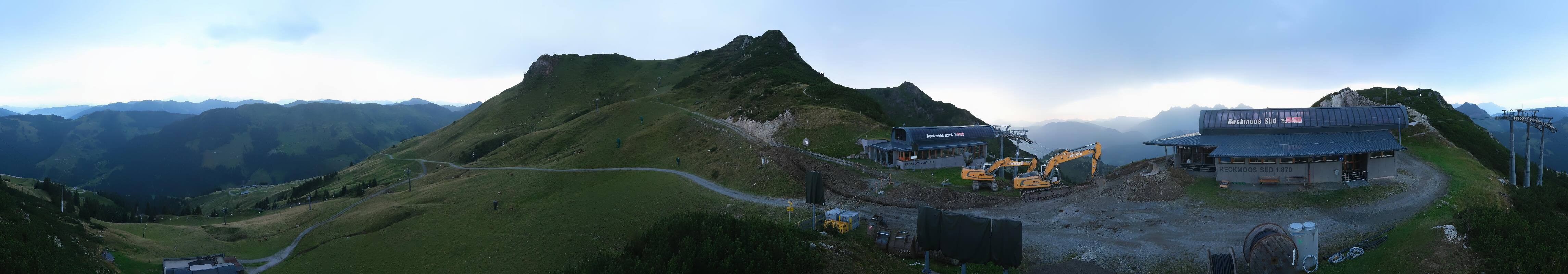 Archiv Foto Webcam Bergstation des Reckmoos-Sessellifts