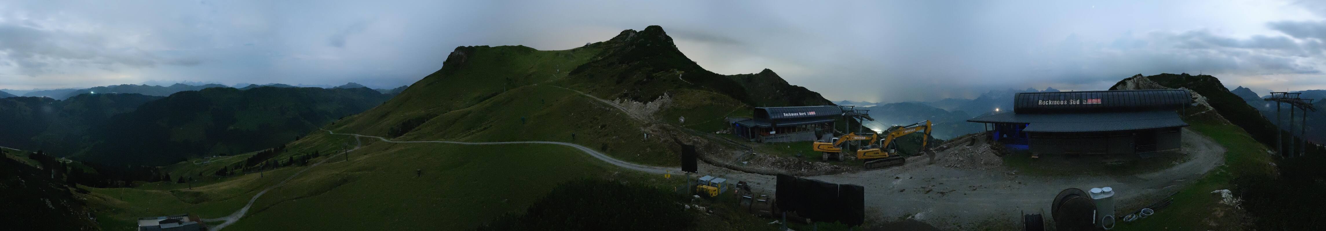 Archiv Foto Webcam Bergstation des Reckmoos-Sessellifts