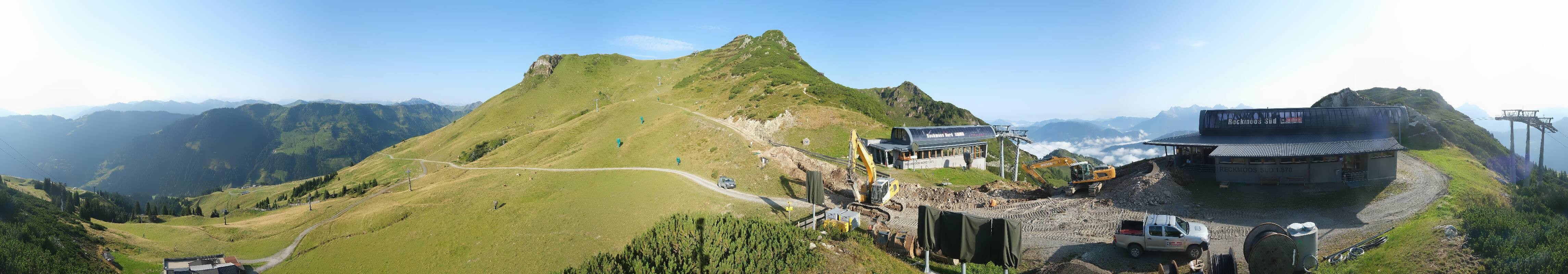 Archiv Foto Webcam Bergstation des Reckmoos-Sessellifts
