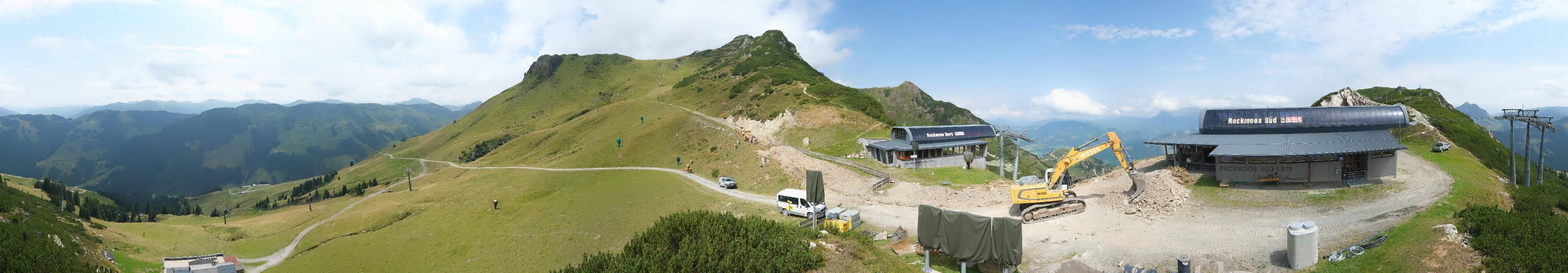 Archived image Webcam Top station Reckmoos lift