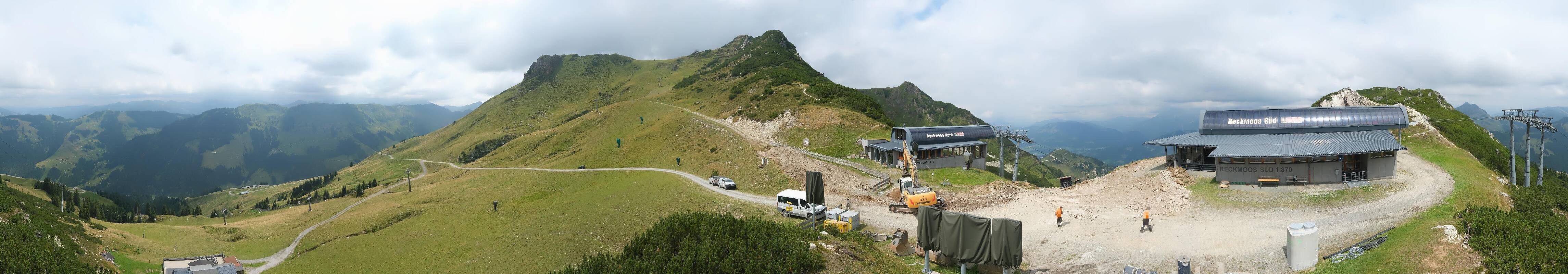 Archiv Foto Webcam Bergstation des Reckmoos-Sessellifts