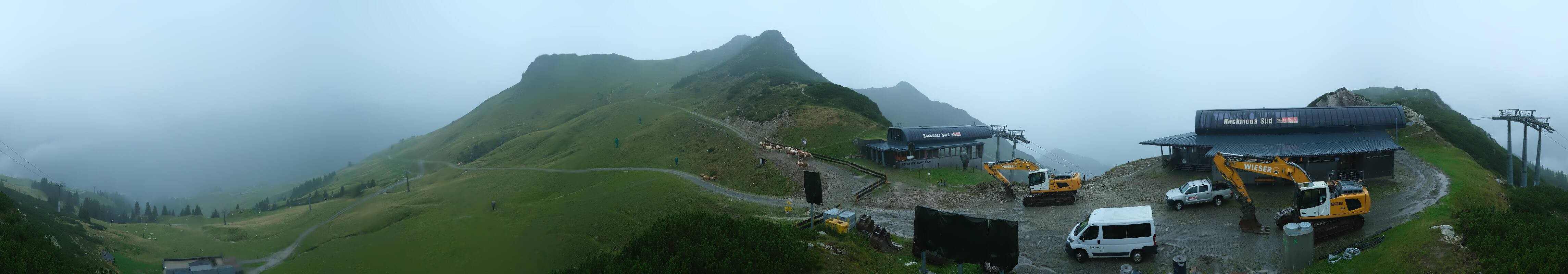 Archiv Foto Webcam Bergstation des Reckmoos-Sessellifts