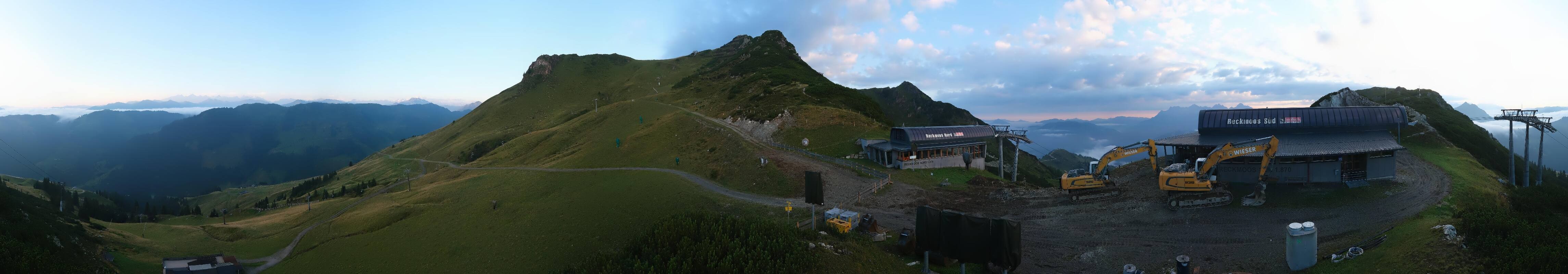 Archiv Foto Webcam Bergstation des Reckmoos-Sessellifts