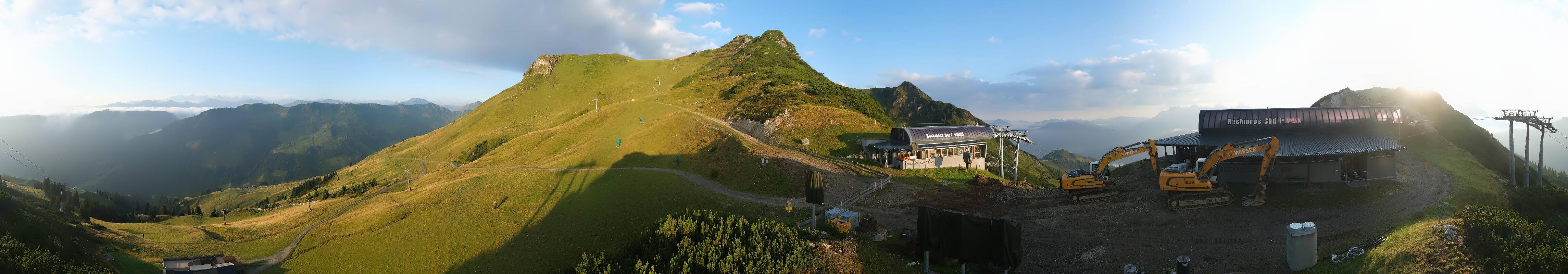 Archiv Foto Webcam Bergstation des Reckmoos-Sessellifts