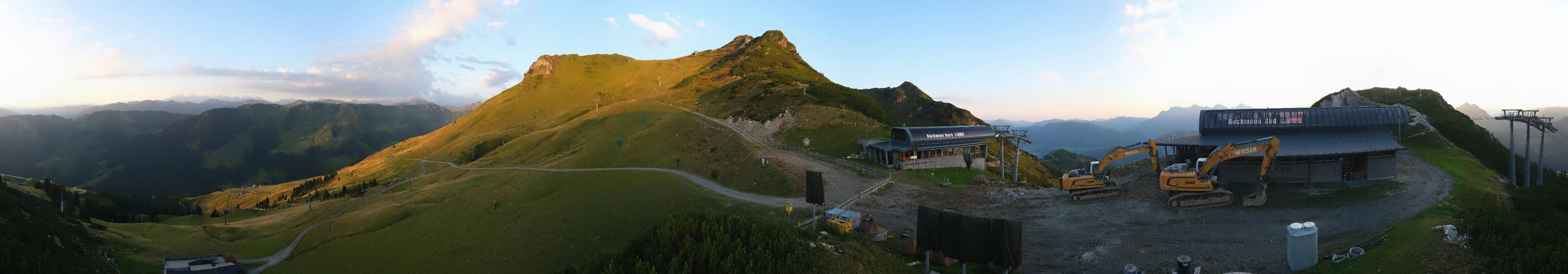 Archiv Foto Webcam Bergstation des Reckmoos-Sessellifts