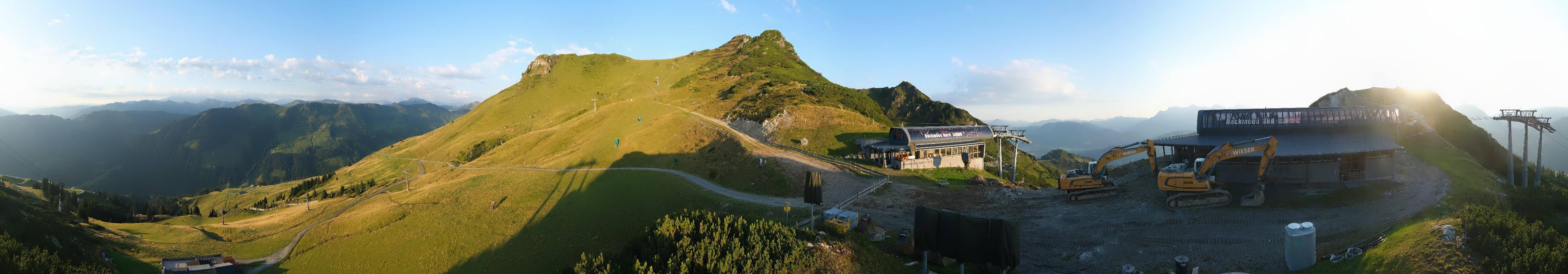 Archiv Foto Webcam Bergstation des Reckmoos-Sessellifts
