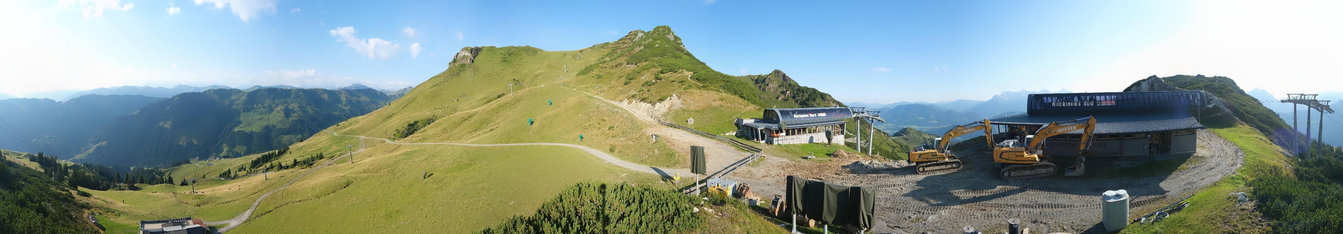 Archiv Foto Webcam Bergstation des Reckmoos-Sessellifts
