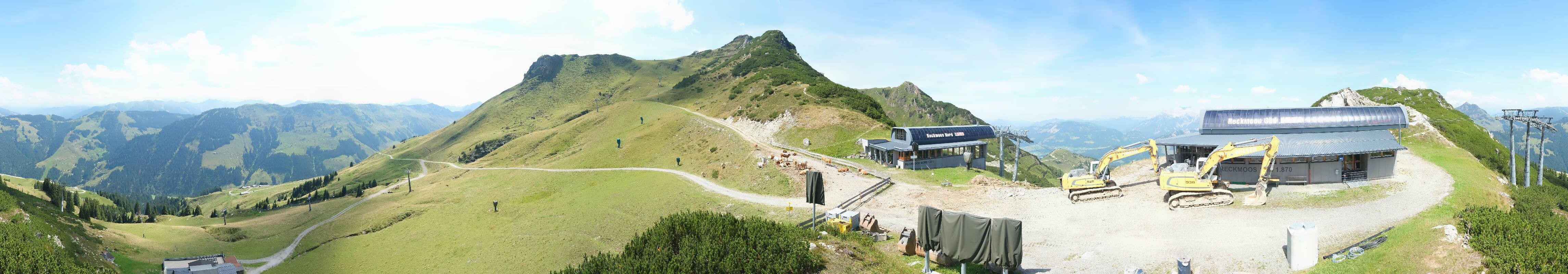 Archiv Foto Webcam Bergstation des Reckmoos-Sessellifts